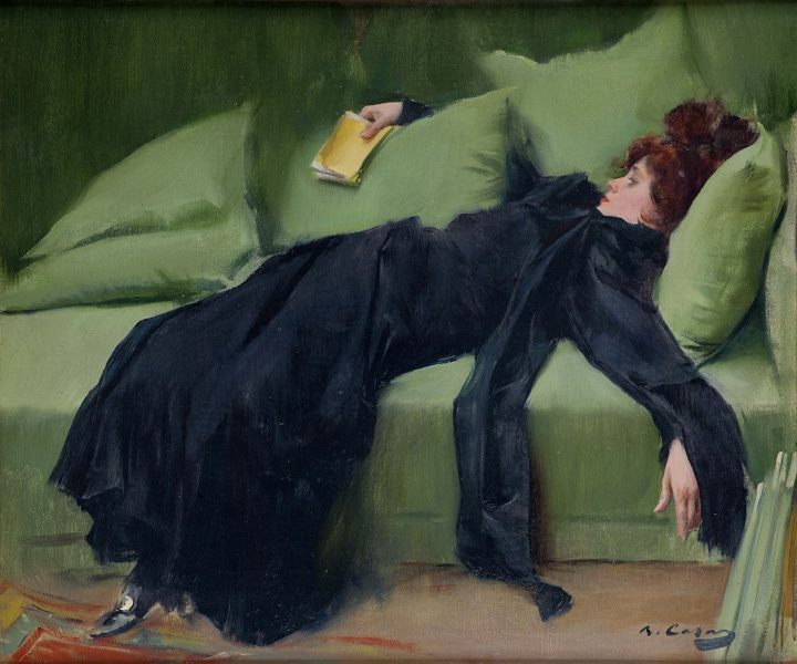 Ramon Casas i Carbó | Jove decadent. Després del ball |1899 | © Museu de Montserrat